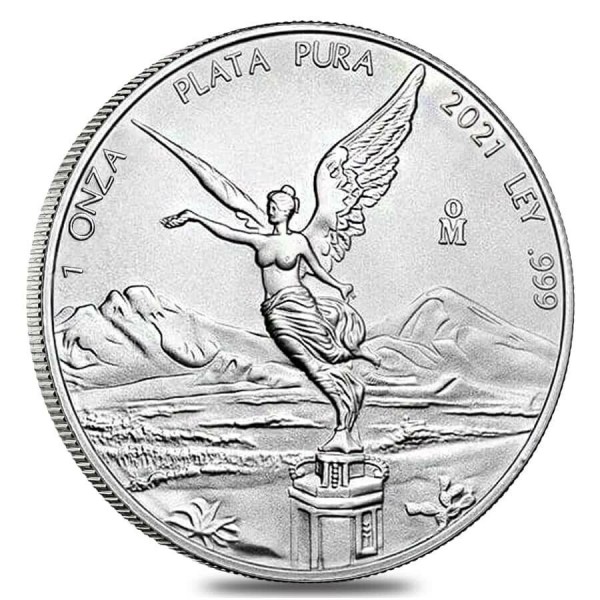 1 oz .999 Fine silver Mexican Libertad 2021 low mintage