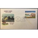 #1074 Philippines Hundred Islands Ox cart Overseas Mailer cachet First Day cover