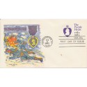 #U603 Purple Heart Military Honor Doris Gold cachet First Day cover