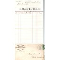 Woodruff Iron Works Hartford CT 1874 envelope & letterhead to Case Bros South Manchester CT