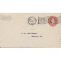American Service cancel AMS 24 Scarce Lewiston Maine Received 1910