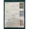 Collection of 22 Johnson & Higgins of PA cachet First Day covers on #10 envelope including Civil War, China, Basketball and more