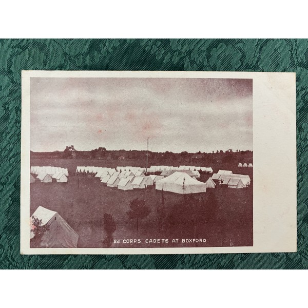 2d Corps Cadets at Boxford Massachusetts Postcard unused fine early card