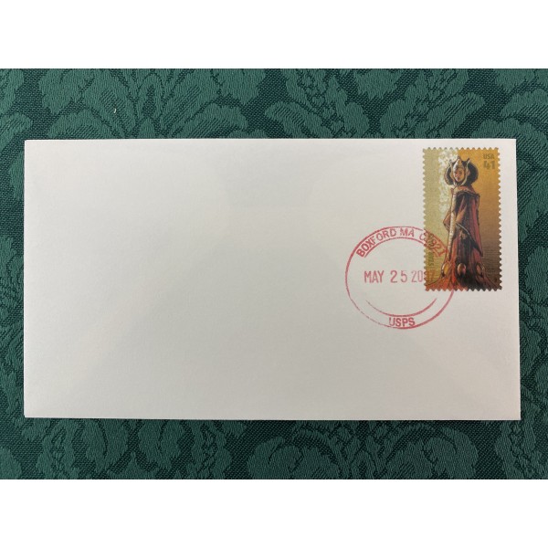 #4143H Queen Padme Amidala Star Wars 30th uncacheted First Day cover Boxford Massachusetts unofficial cancel only 5 made with this cancel Rare 5/25/2007