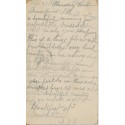 Davenport Iowa & Atchisen Kansas RPO Rock Island Lines cancel  1888 on postal card 