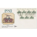 #1898 Handcar 1880's Gill Craft cachet First Day cover