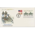 #1898 Handcar 1880's combo Fleetwood cachet First Day cover