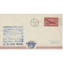 Demonstration Flight Flying Post Office Los Angles New York Boston Airmail 10/1/1946