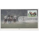 #2756-9 Sporting Horses set of 4 Mystic Stamp Company cachet First Day covers