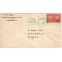 #649 2c Int. Civil Aeronautics Conference American Express Co corner First DAY COVER