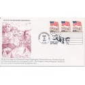 #2523 PNC#6 Flag over Mount Rushmore KMC Ventures cachet First Day cover