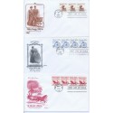 #1897-1908 set of 14 1st Transportation series Artmaster cachet First Day covers