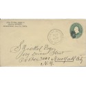 Westlib & C. Bluffs RPO Day trip East 12/4/1898 Mamana Society Iowa corner PONY back stamp