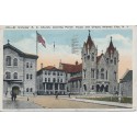 St. Nicholas RC Church Atlantic City New Jersey Postcard Traveling Salesman Slogan cancel 1923