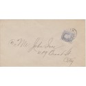 Meridan Connecticut Oval cancel on cover with #246 1c Franklin 19 in circle