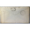 Jamestown Rhode Island July 26th 1887 cancel on cover Newport Transit back cance