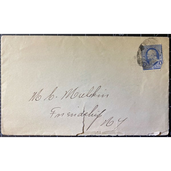 1895 cover with enclosure Coates Brothers Wool Merchants Philadelphia price list