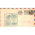 #UC7 8c Plane Airmail Rubber Stamp cachet First Day cover 9/26/1932
