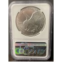 2021 American Eagle $1 Type 2 early release MS70 35th Anniversary NGC grade variety label #2