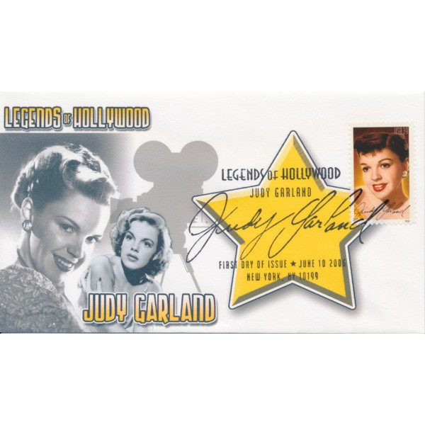 #4077 Judy Garland Therome cachet First Day cover  74 made Star variety