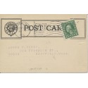 Boston MA Eastern Accident Association 1915 Postcard Preprinted assesment