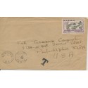 Nigeria 3d to Philadelphia PA New York Due 4 cents T Postage Due