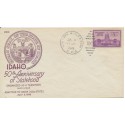 #896 Idaho Statehood Anderson cachet Second Day cover New York Worlds Fair RPO unofficial
