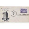 #1076 Fifth Int. Philatelic Exhibition Hotel Chesterfield cachet First Day cover