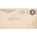 Advertising cover St. Albans Lodge No. 68 F. & A. M. Newark New Jersey 1951
