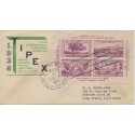 #778 3rd Int Philatelic Exhibition Sheet Linprint cachet First Day cover
