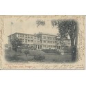 Raised Print postcard 1906 Rhode Island Normal School Providence Stillwater Doane cancel