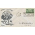 #987 American Bankers Association Smartcraft / Staehle cachet First Day cover has tiny tear left edge